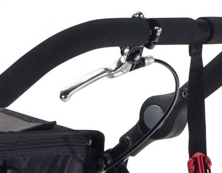 bob stroller hand brake