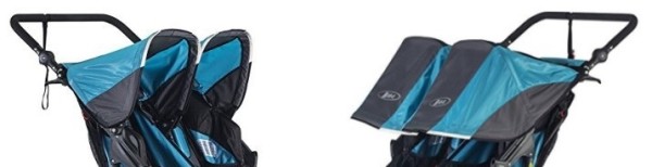 BOB Revolution FLEX Duallie - Extendable canopy BOB Revolution FLEX Duallie Extendable canopy