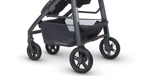 UPPAbaby CRUZ offers large storage under the seat with capacity of 30 lbs!