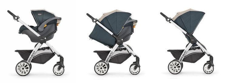 chicco bravo travel system colors