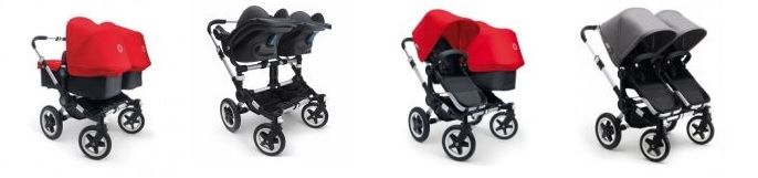 bugaboo donkey twin reviews