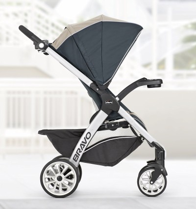 chicco bravo trio travel system champagne