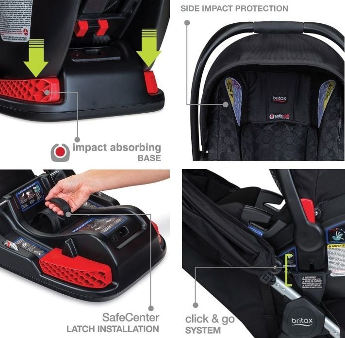 britax b agile car seat