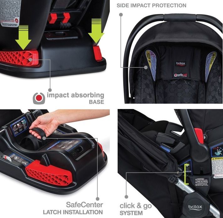 b agile b safe 35 travel system