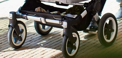 Bugaboo Donkey2 wheels provide ultra smooth ride Bugaboo Donkey 2018 Review