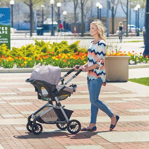 Evenflo Pivot Modular Travel System with infant car seat