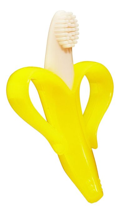 Baby Banana Infant Training Toothbrush and Teether