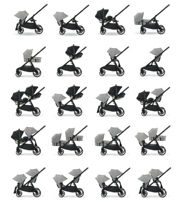 baby jogger city select lux dimensions