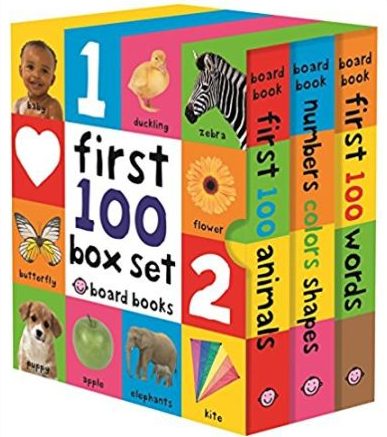 First 100 Board Book Box Set