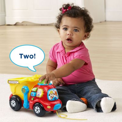 VTech Drop and Go Dump Truck Christmas Gift Ideas for Baby