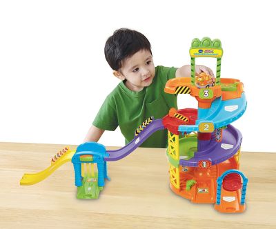 VTech Go! Go! Smart Wheels Spinning Spiral Tower Playset VTech Go! Go! Smart Wheels Spinning Spiral Tower Playset