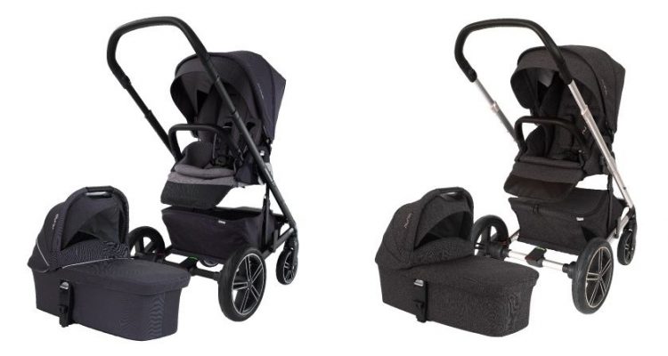 Nuna MIXX2 with bassinet - color versions Nuna MIXX2 Jett and Suited color version can be also bought as set with bassinet included