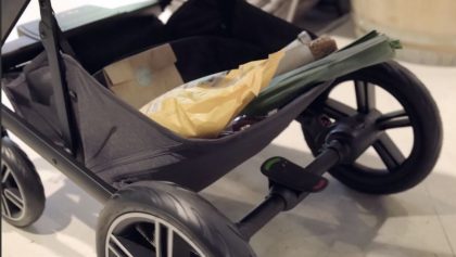 Nuna MIXX2 - Large storage space Nuna MIXX2 is perfect for shopping thanks to large basket under the seat