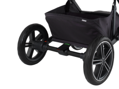 Nuna MIXX features single action brake