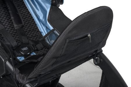 Britax B-Free Pocket under calf rest