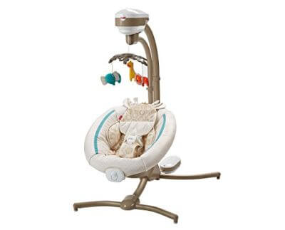 Fisher-Price Cradle 'n Swing Savanna Fisher-Price Deluxe Cradle 'n Swing - best swings 2018