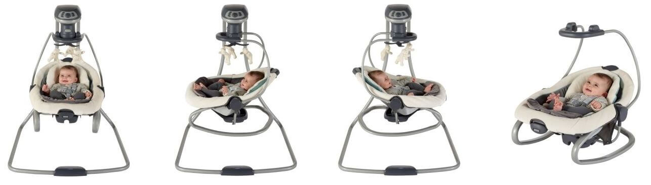 Graco Duetsoothe Swing & Rocker Graco Duetsoothe Swing & Rocker - best rated baby swing