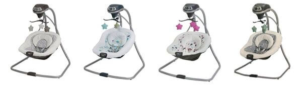 Graco Simple Sway Baby Swing - Color options Graco Simple Sway Baby Swing - top baby swings