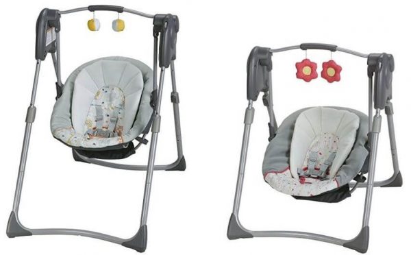 Graco Slim Spaces Compact Baby Swing Graco Slim Spaces Compact Baby Swing