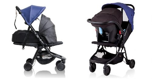 Mountain Buggy Nano Mountain Buggy Nano has two options for newborns: cocoon carrycot and infant car seat (sold separately)