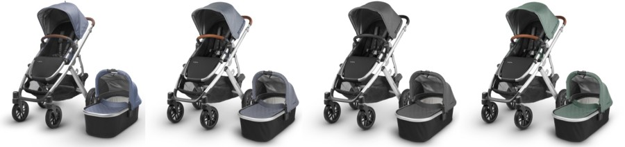 UPPAbaby VISTA 2018 Mélange Colors: Henry, Gregory, Jordan and Emmet