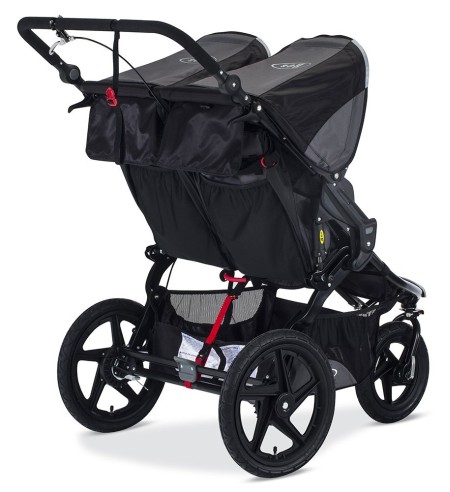 BOB Revolution PRO Duallie - Wheel and storage space BOB Revolution PRO Duallie has awesome air-filled tires and plenty of storage space