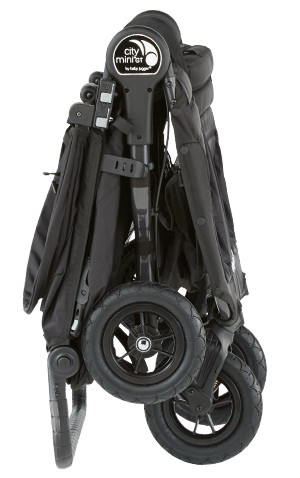 Baby Jogger City Mini GT Double 2016 - Fold Baby Jogger City Mini GT Double Stroller Folded