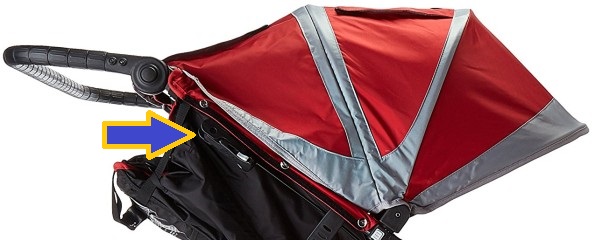City Mini GT Double - Handbrake Baby Jogger City Mini GT Double Stroller handbrake