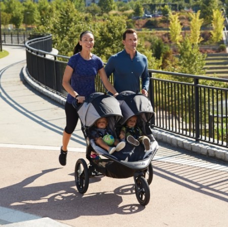 running double strollers