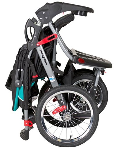 Baby Trend Navigator Double Jogger Baby Trend Navigator Double Jogger - Fold