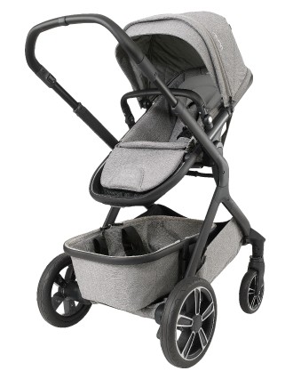 Nuna Demi Grow 2018 with toddler seat Frost