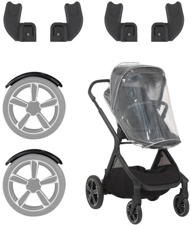 Nuna Demi Grow - included accessories