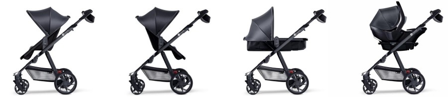 4Moms Moxi Stroller- Seating options 4moms Moxi Stroller- Seating options