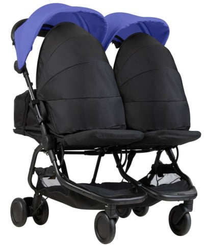 Mountain Buggy Nano Duo 2018 with two Newborn Cocoons