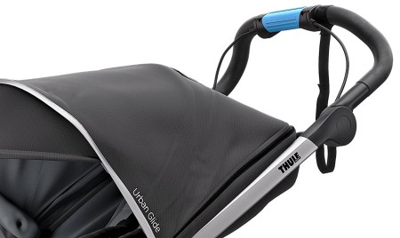 Thule Urban Glide 2 - Adjustable handlebar and twist handbrake