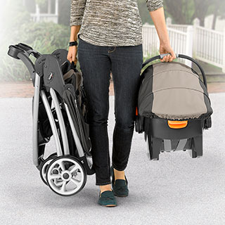 Chicco Viaro - Lightweight and portable travel system Chicco Viaro Stroller - Lightweight and portable
