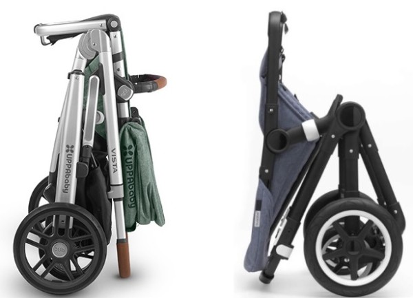 Bugaboo Fox vs UPPAbaby VISTA - Gấp