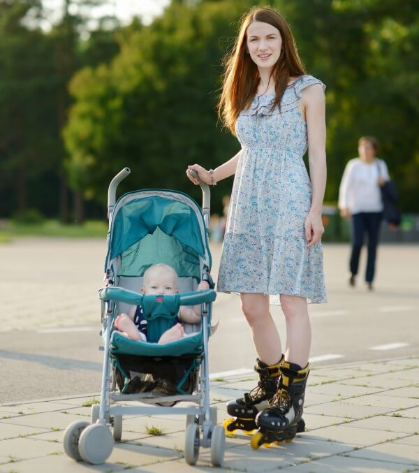 skate baby stroller