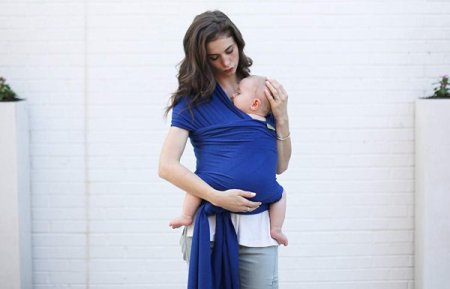 Bamboo Boba Wrap Boba Wrap Bamboo - with older baby