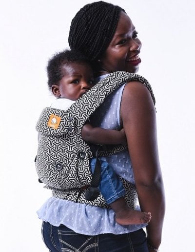 baby tula back carry