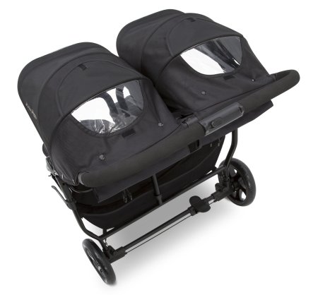 side by side double stroller with carseat attachment