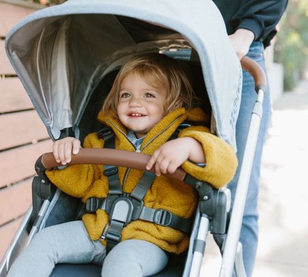 uppababy vista on gravel