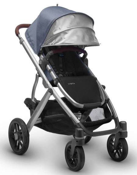 how much weight can the uppababy vista hold