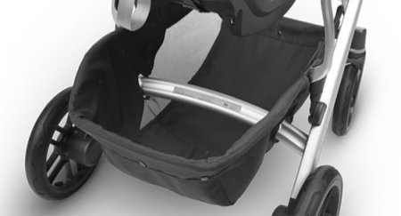 UPPAbaby VISTA has gigantic storage basket