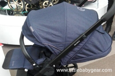 Cybex Balios S- Near-flat recline and fully extended canopy Cybex Balios S- Near-flat recline and fully extended canopy