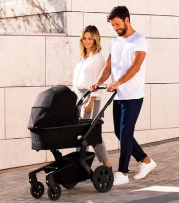 Joolz Hub stroller with bassinet