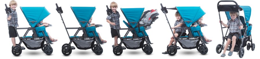 joovy caboose too ultralight double stroller