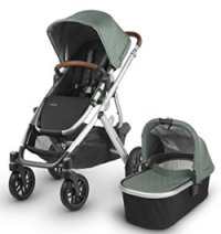 how much weight can the uppababy vista hold