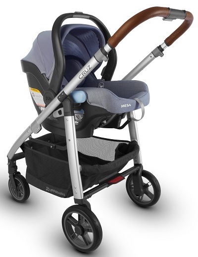 UPPAbaby CRUZ Travel System with Mesa infant car seat