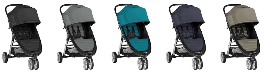 Color versions of Baby Jogger City Mini 2 Color versions of Baby Jogger City Mini 2